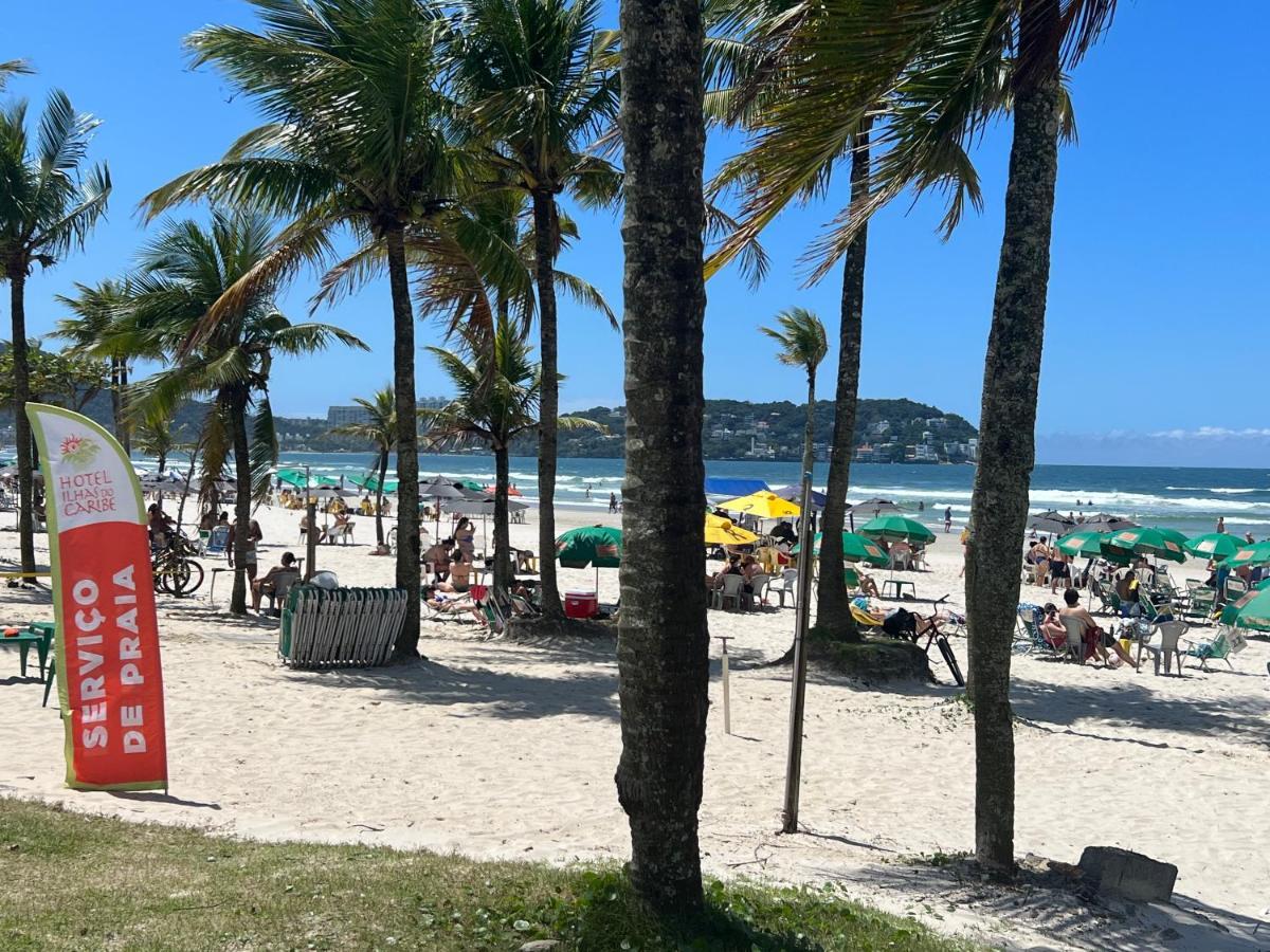 Hotel Ilhas Do Caribe - Na Melhor Regiao Da Praia Da Enseada Guaruja Bagian luar foto