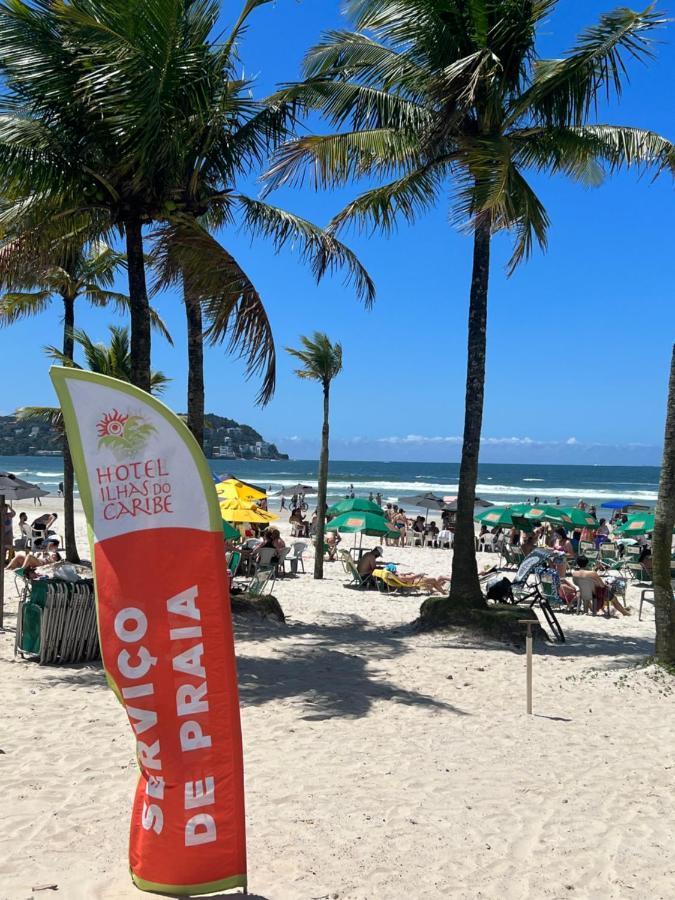 Hotel Ilhas Do Caribe - Na Melhor Regiao Da Praia Da Enseada Guaruja Bagian luar foto